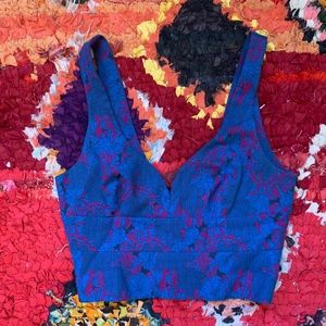 Pinko bustier crop top